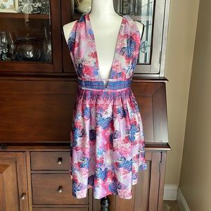 Free People Purple Butterfly Daydream Dress M